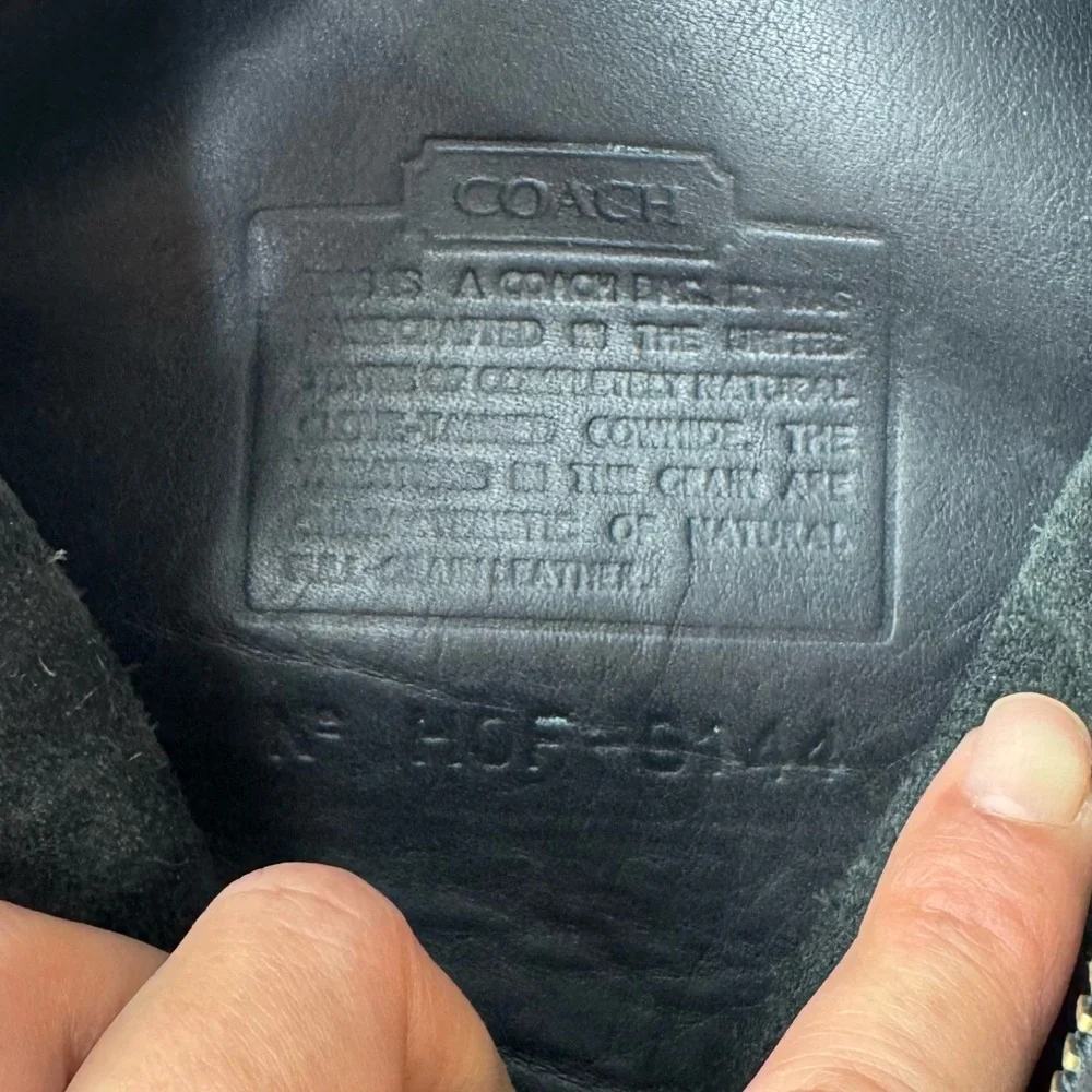 Vintage Coach 9144 LEGACY‎ Studio Flap Leather Crossbody Bag